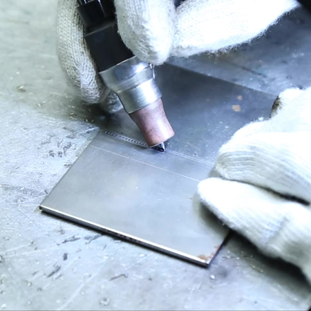 1.5mm冷轧板冷焊机点焊焊接效果实例展示